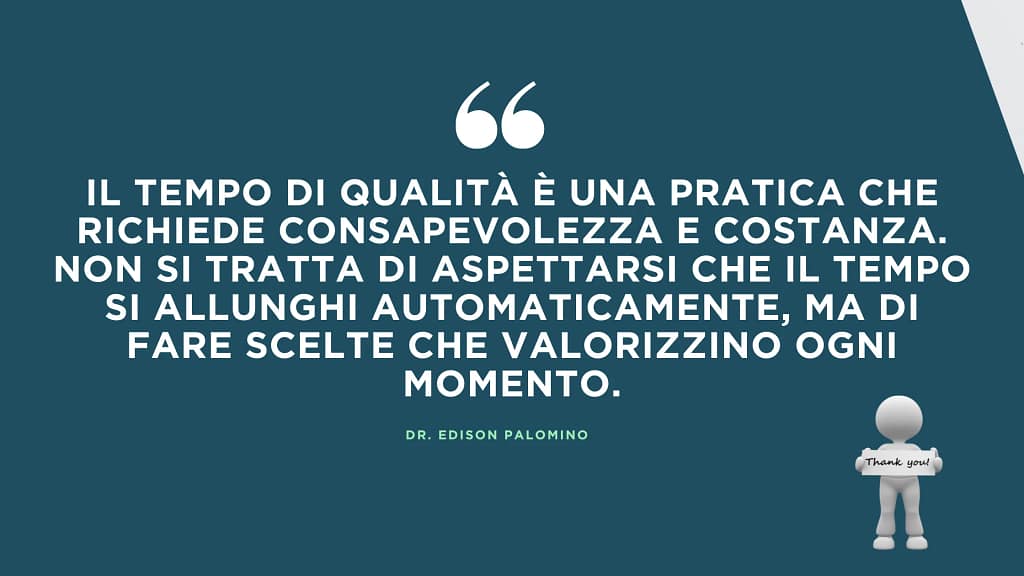 Non puoi comprare l'amore, ma puoi comprare tempo di qualità