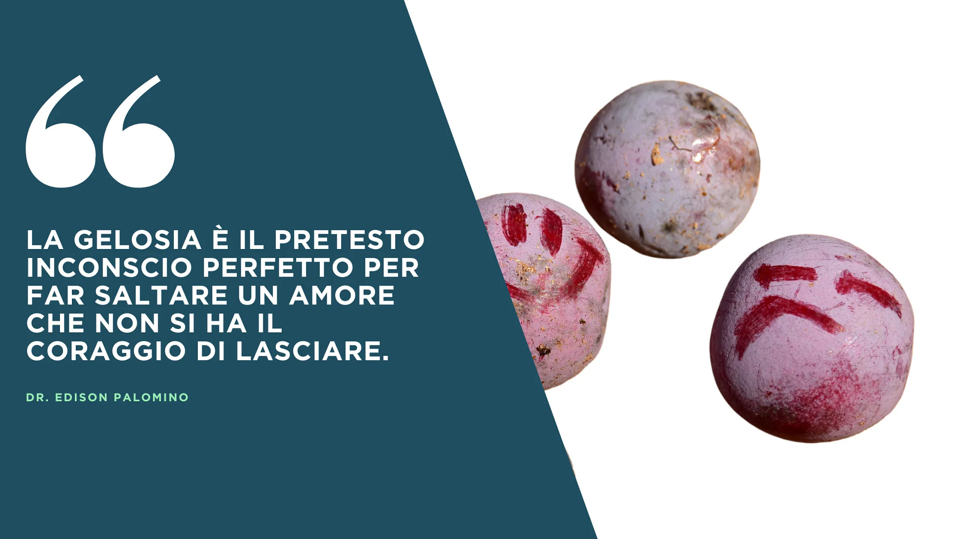 Gelosia uno La gelosia come occasione inconscia per chiudere un rapporto